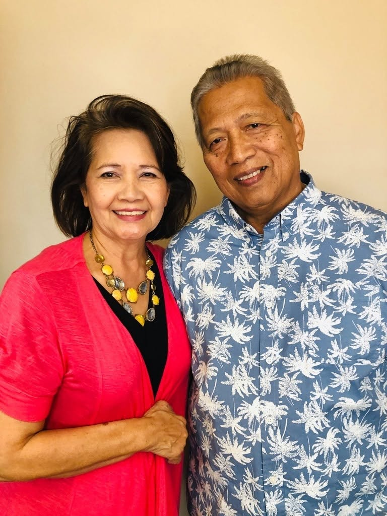 Villamor and Grace Galiza